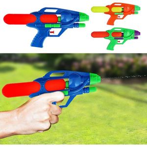 PISTOLET À EAU Pistolet à eau - A138 - 30 cm en plastique coloré - Pour enfants - Jouet d'été