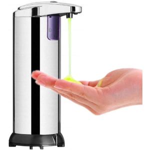DISTRIBUTEUR DE SAVON Vistreck Distributeur de savon automatique avec capteur infrarouge - 250 ml A159