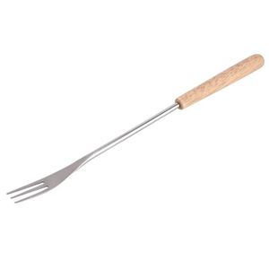 Fruits Et Plus Viande Lot De 6 Fourchettes A Fondue En Acier Inoxydable Resistant A La Rouille Avec Poignees En Bois Pour Fromage Cuisine Et Maison Couteaux Et Ustensiles De Cuisine