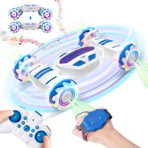 Baztoy Voiture Télécommandée - 2 en 1 Robot Jouets Transformable RC 2.4GHz  Voiture Police Radiocommande avec 360°Rotation Rechargeable pour Cadeau  Enfant 3 4 5 6 7 8 Ans Garçon Fille : : Jeux et Jouets