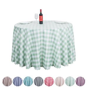 Nappe Ronde Pour Table De Jardin Achat Vente Pas Cher