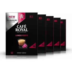 Café capsules Compatibles Nespresso Lungo CAFE ROYAL : la boite de 36  capsules à Prix Carrefour
