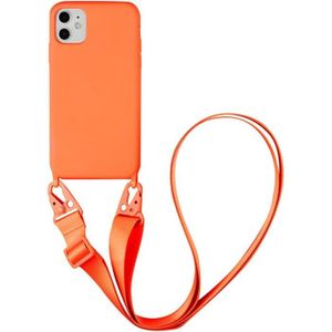 Ètuis à Bandoulière Rouge Zhinkarts Collier pour Apple iPhone XR Rouge Étui de Téléphone avec Cordon Coque pour Smartphone 6,1 Display 