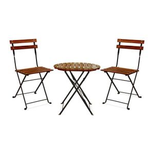 Ensemble table et chaise de jardin Avolio Bistro' - Set De Jardin