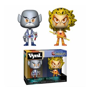 FIGURINE - PERSONNAGE Figurines Personnages - Vynl: Thundercats Panthro & Cheetara 2pk