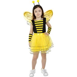 DÉGUISEMENT - PANOPLIE Déguisement abeille fille - Funidelia- 117340  Animaux, Insectes, Abeille - Multicolore- Halloween- Carnaval et Noel