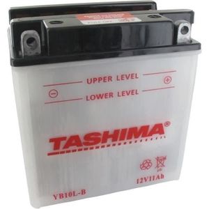 BATTERIE VÉHICULE Batterie renforcée Tashima YB10L-B 12V 11Ah (livree avec acide séparé)