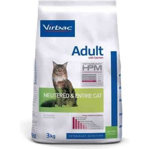 CROQUETTES Virbac Veterinary HPM Cat Adult Saumon 3kg