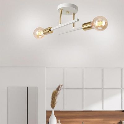Splink Rétro Luminaire Applique Murale Style Industriel Laiton - Lampe Vintage Edison E27 Pour Maison, Bar Et Restaurant