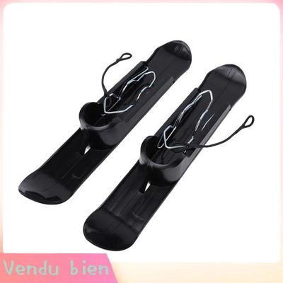 Ski Poussette Universel – Planche De Luge Pour Scooter Et Draisienne, PP Résistant, Roues 15-30 Cm