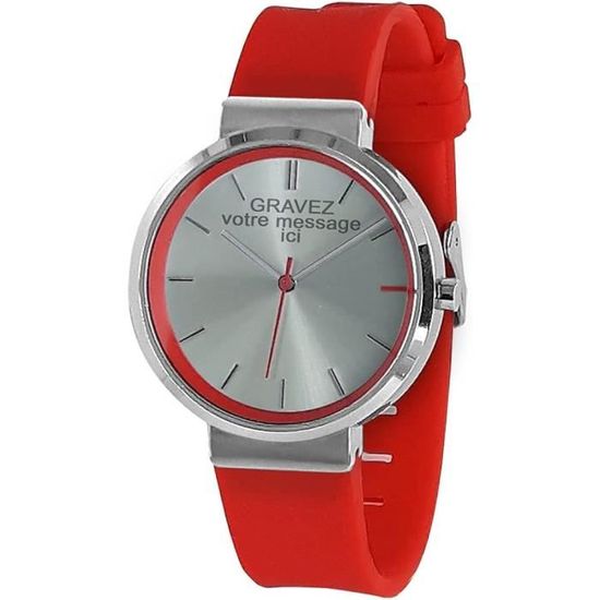 Montre personnalisable avec photo cheap