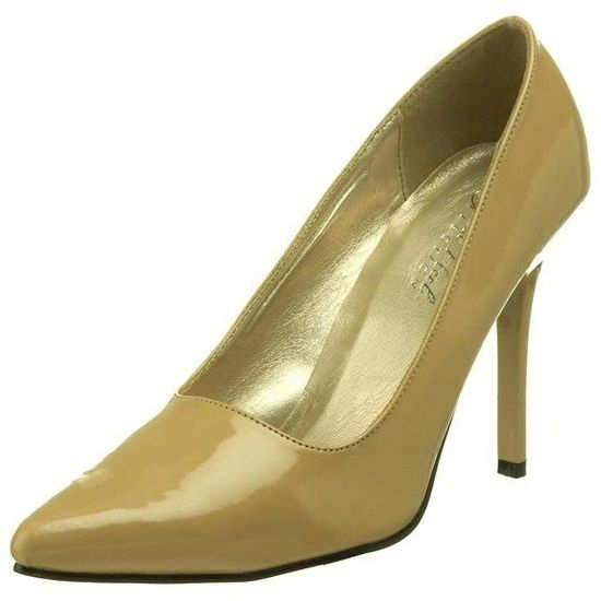 Escarpin suedine beige hotsell