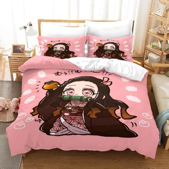 Parure De Lit Anime K-Pop Demon Hunters, Housse De Couette, Cadeau De