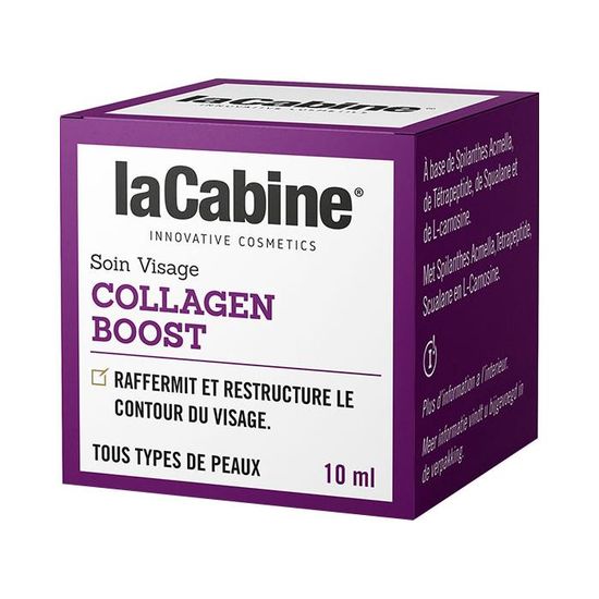 Crème Anti-Âge - La Cabine - Collagen Boost - 10ml - Sans Parabène - Tous types de peau - Cdiscount Au quotidien