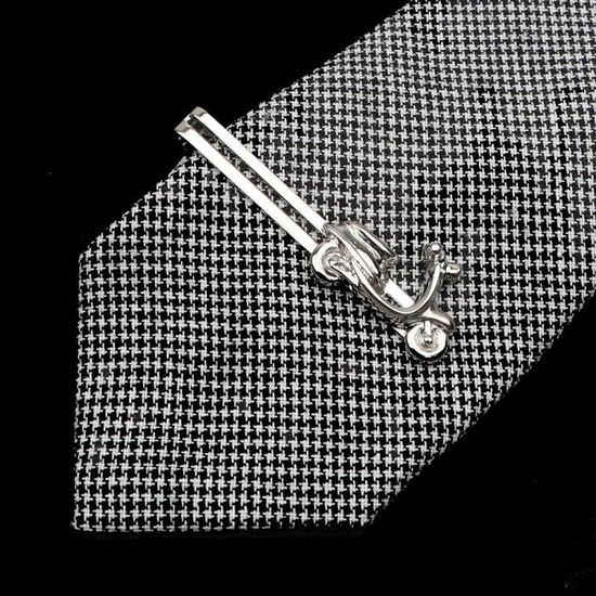 BuyWeek Clips de Noeud Papillon, 50 Ensembles Attache Noeud Papillon Réglable en Métal Boucle Crochet Attache Pinces à Sangle de Cravate