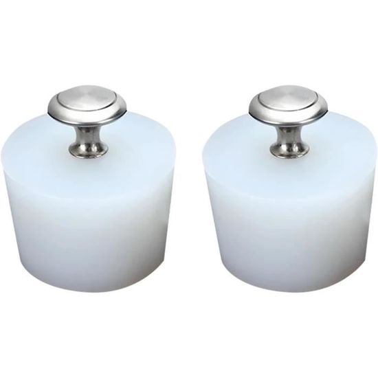 Lot De 2 Bouchons En Caoutchouc Silicone Pour Trou De 44 Mm - étanches, Résistants à La Chaleur (-40°C à 250°C)