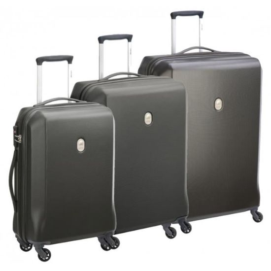 Ensemble de 3 valises Delsey Misam 3450986 gris Gris