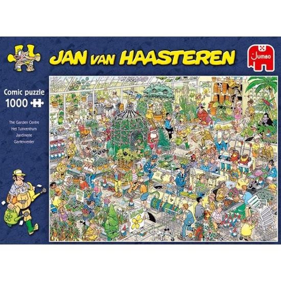 Puzzle 1000 pièces JUMBO Garden Centre - Jan Van Haasteren