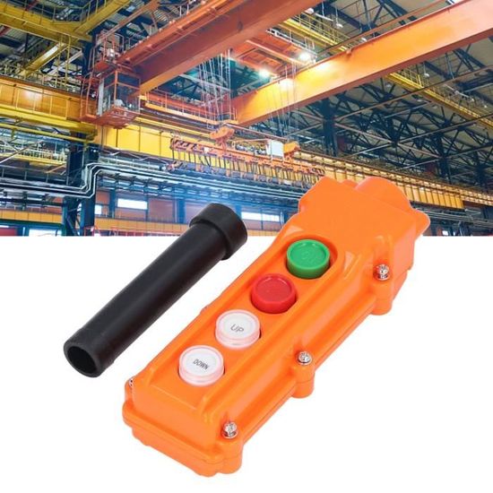 Interrupteur Pendentif Bouton-poussoir COB-61 Pour Grue/palan - Commande Haut/Bas - Station De Contrôle à Distance