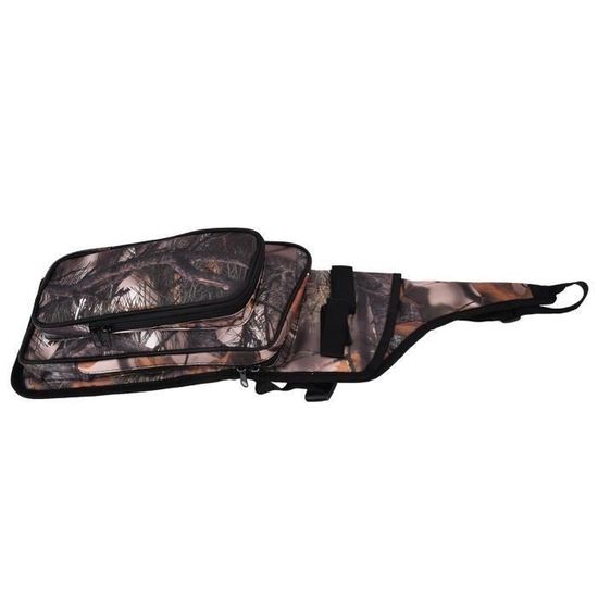 MiOYOOW Carquois De Flèches Pliable - Porte-flèches Réglable Pour Tir à L'Arc - Sac à Dos Ou Ceinture - 20-24 Flèches