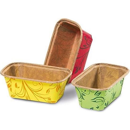 La Llareta 125 Pièces Moules à Cake En Papier, 2lb Coussins