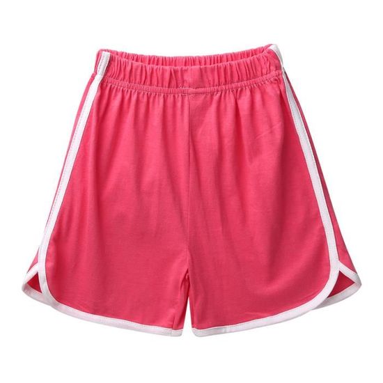 Short de Sport Fille Enfant Pantalon Jogging Pantalon Fitness