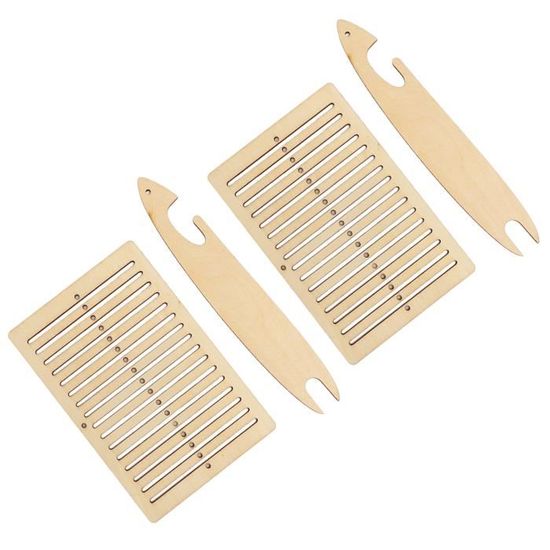 2 Sets Jouet À Tisser Enfant Tricoter Drôle De Métier Bricolage Pour