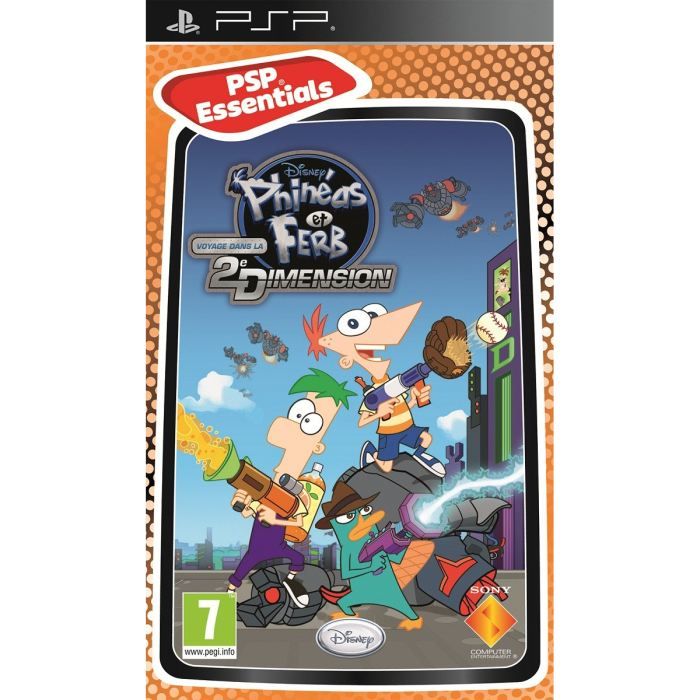Sony Computer Entertainment Phineas & Ferbs Essentials / Jeu Psp