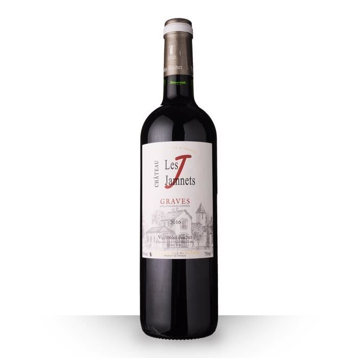 Château Les Jamnets 2016 AOC Graves - 75cl - Vin Rouge