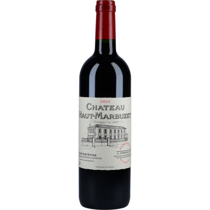 Vin Rouge - Château Haut-Marbuzet 2014 - Bouteille 75cl