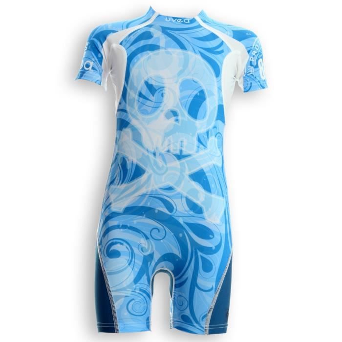 UVEA Combinaison maillot de bain kidsguard anti UV 80+ Manly - Taille 9/18 mois - Imprimé booo