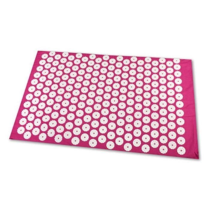 Tapis d'acupression Shanti (65 x 41 cm. Pink)