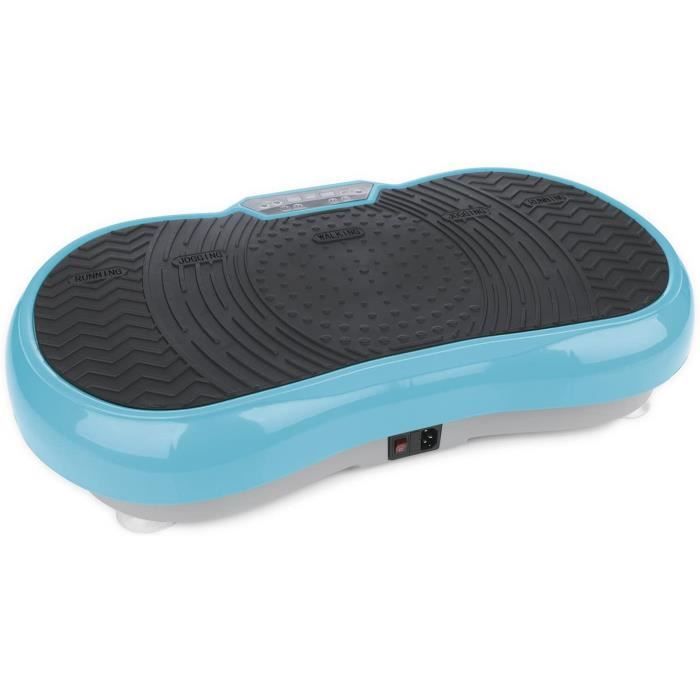 VITALmaxx Plateforme Vibrante avec 99 Niveaux de Vibrations et 10 programmes et écran LCD - entraînement du Corps E19