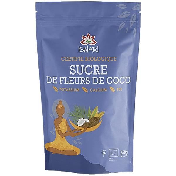Sucre de fleurs de coco pour des desserts délicieux.