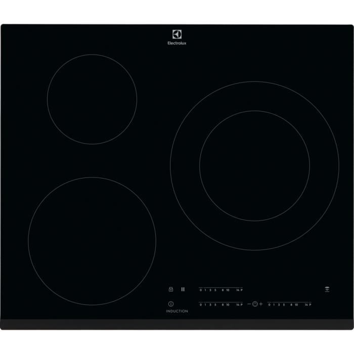 Electrolux LIT60342, Intégré, Plaque avec zone à induction, Noir, 2500 W, 14,5 cm, 3700 W