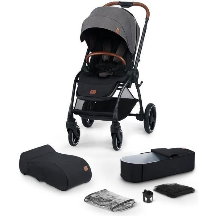 Poussette Duo EVOLUTION COCOON gris