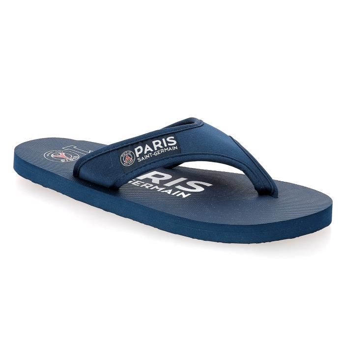 Tongs PSG - Collection officielle PARIS SAINT GERMAIN - Bleu JARIV