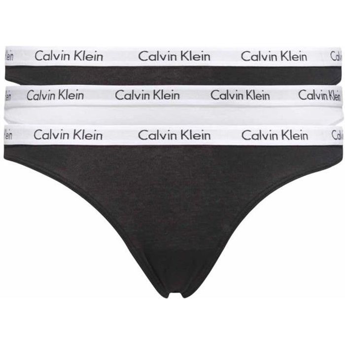 Vêtements femme Vêtements Intérieurs Calvin Klein Thong 3 Pack