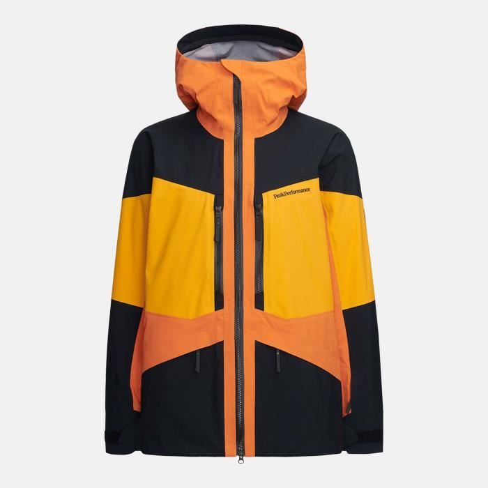 Veste De Ski/snow Peak Performance M Gravity Jacket Orange Altitude Homme
