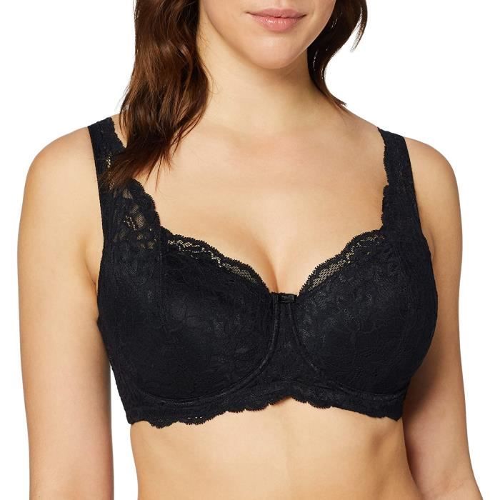 Triumph Femmes Soutien-Gorge Amourette Breloque Whp , Noir (Noir 04), 32 DD
