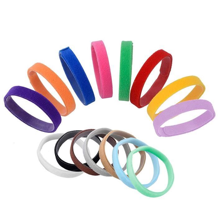Collier de chiot Whelping ID Collier Petit chien Kits Kitten Bande Assorted Couleurs Réglable Réglable 15pcs,style1