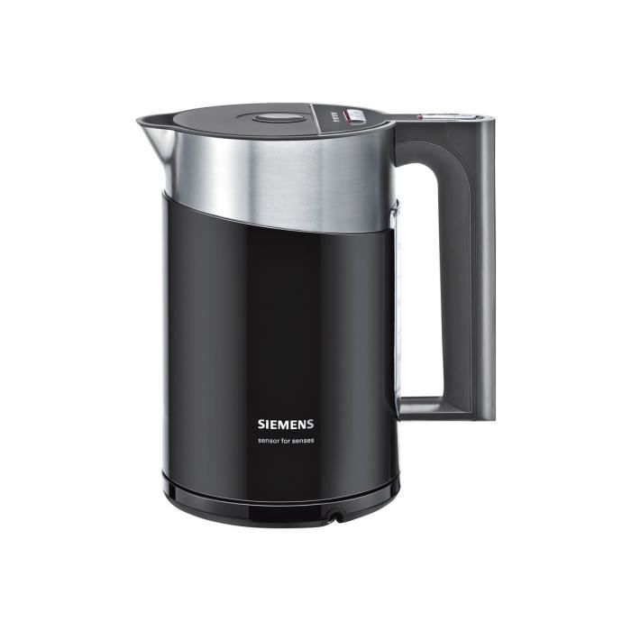 Siemens Sensor for senses TW86103P - Bouilloire - 1.5 litres - 2400 Watt - noir-anthracite