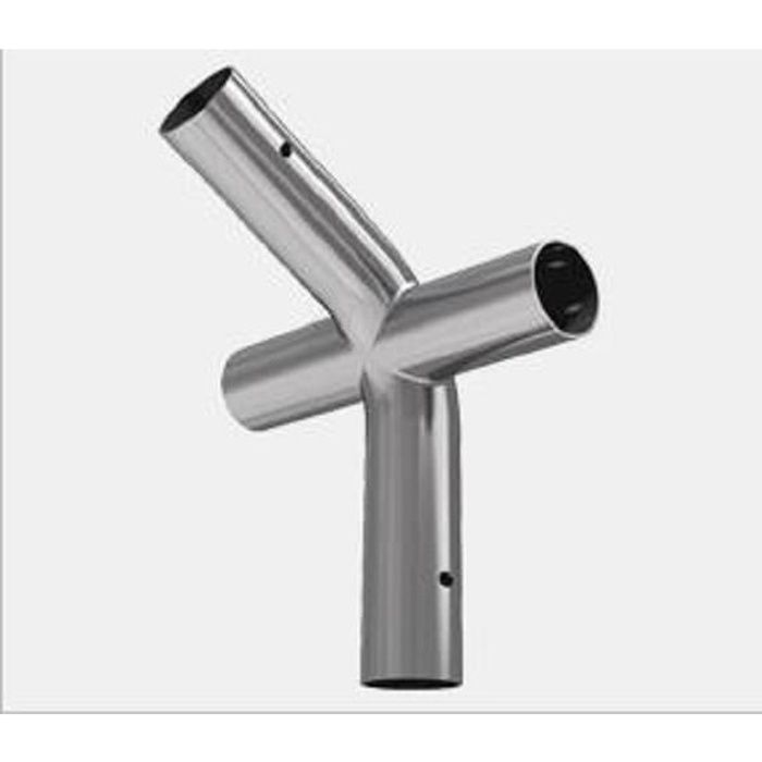 Connecteur 4 voies 110 ° Ø 42 mm pour tente 5m
