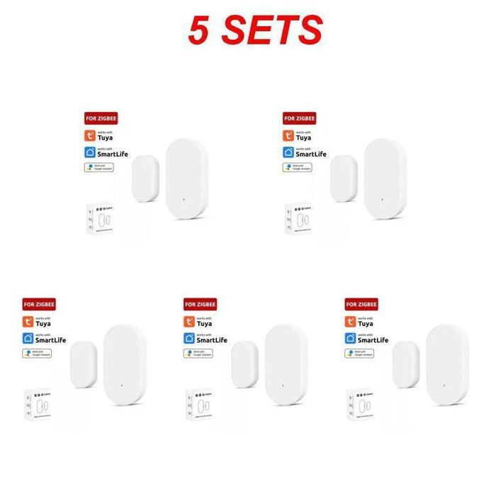 Capteur Vibration Intelligent Tuya ZigBee - Alerte Smartphone, Sécurité Maison, Compatible Ampoules Connectées