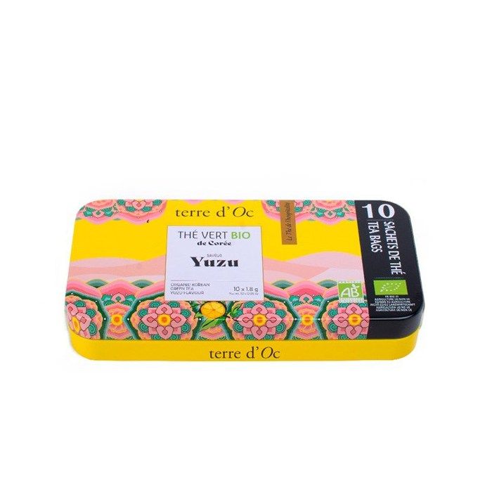 Thés - Nature & Découvertes : Thé vert bio nomade saveur yuzu Thés - Nature & Découvertes : Thé vert bio nomade saveur yuzu