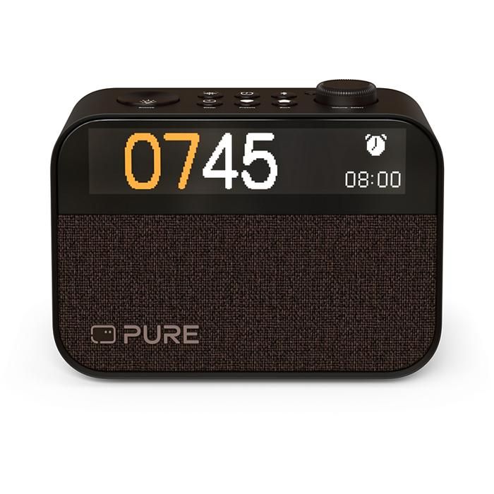 Radio DAB - PURE - Moment Coffee - Tuner Analogique - Alarme Personnalisable - Batterie de Secours