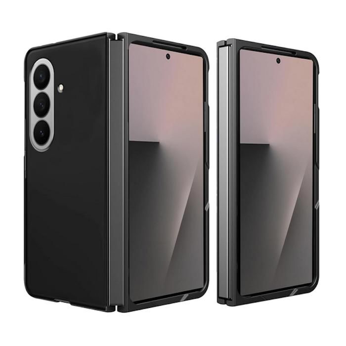 Coque pour Samsung Galaxy Z Fold 7 - housse etui rigide avant et arriere - NOIR