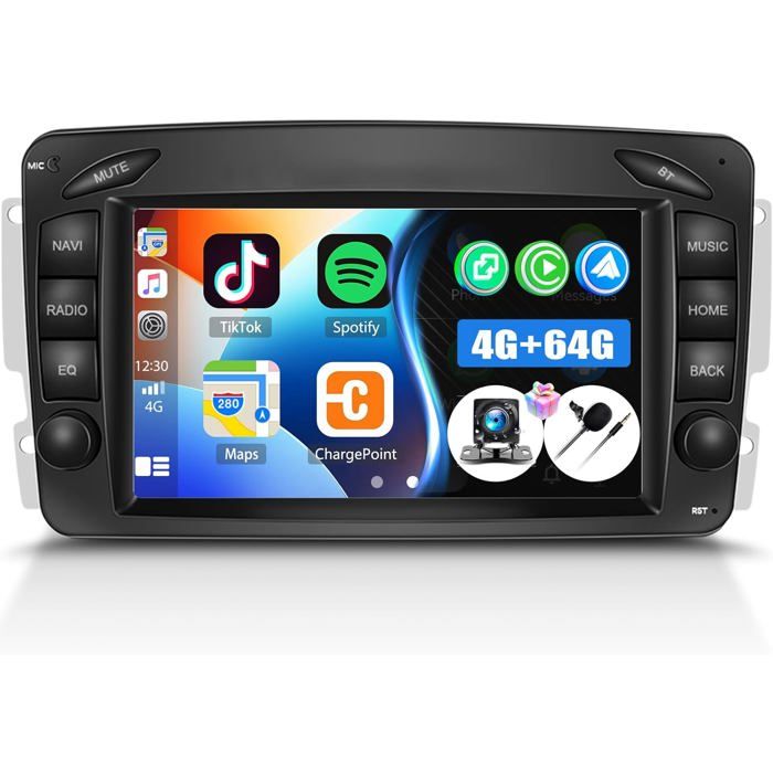 W168 Android 4+64G Android Autoradio 7