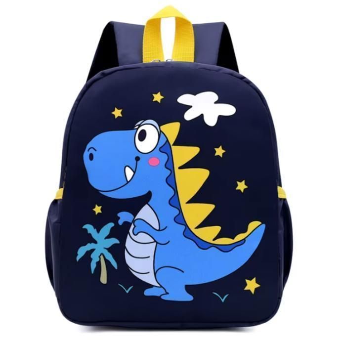 Sac à Dos Dinosaure Bleu - Cartable Enfant Maternelle Léger - Bretelles Réglables École Crèche & Loisirs