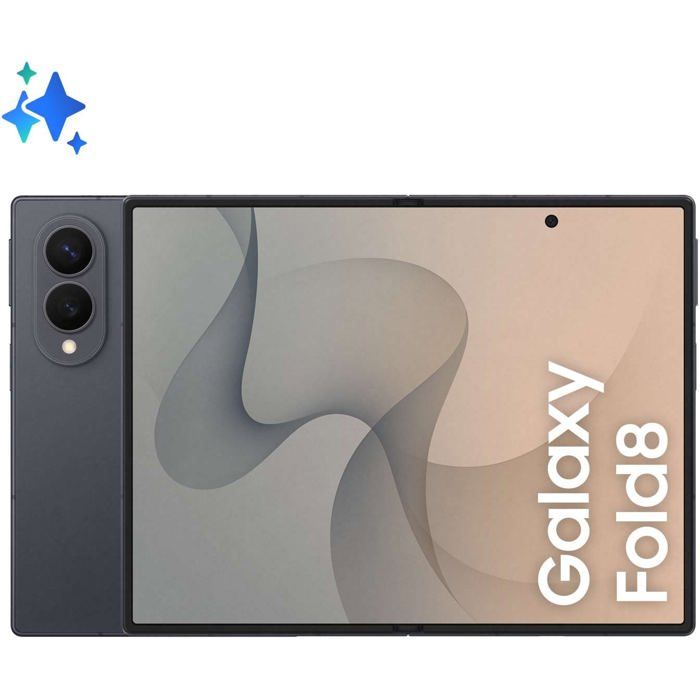 Smartphone pliable Samsung Galaxy Fold 8 12 Go de RAM Écran 7 6 pouces Quad HD+